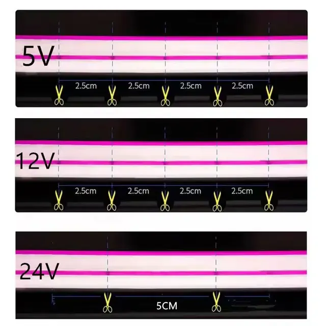 Wasserdichter LED-Neonstreifen 12V Flexibel 4