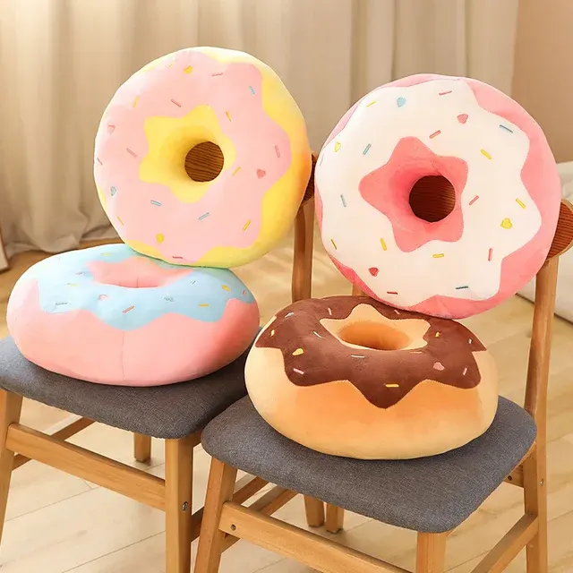 Plüsch-Kissen Donut 4