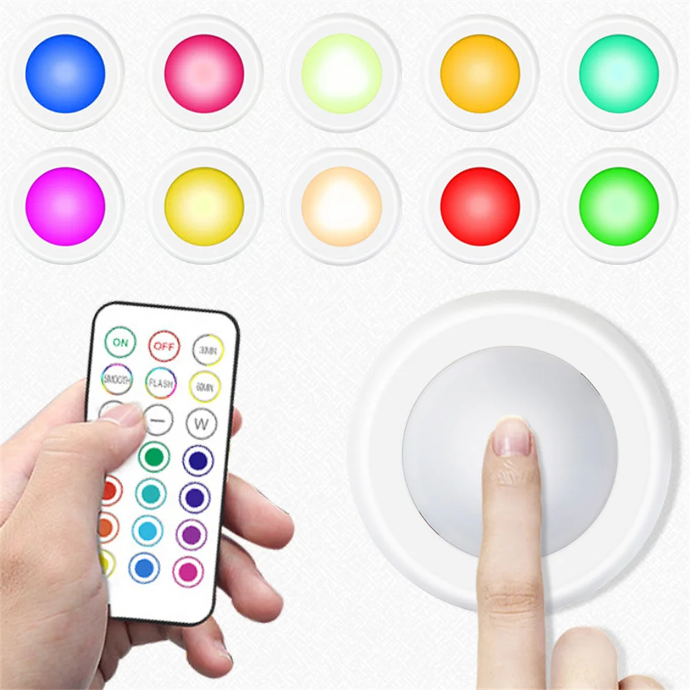 Drahtlose RGB-LED-Unterbauleuchte mit Fernbedienung 2