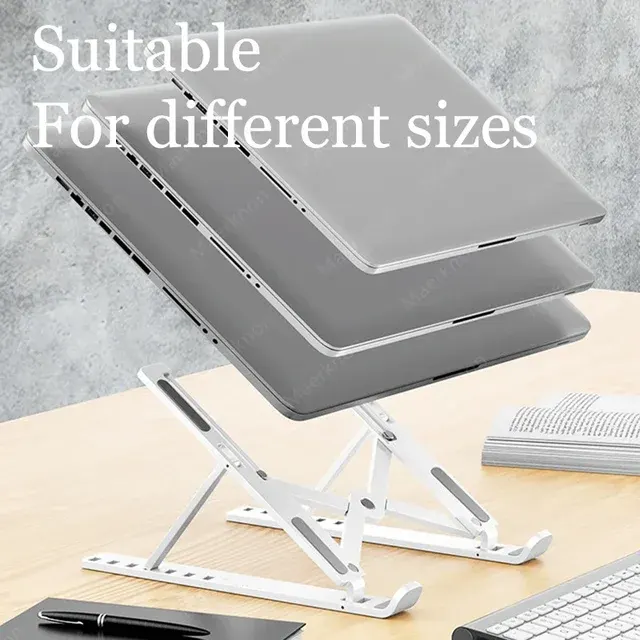 Faltbarer Laptop-Ständer, verstellbar, tragbar 3