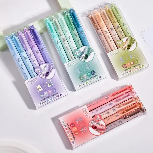 Pastell-Textmarker-Set 3