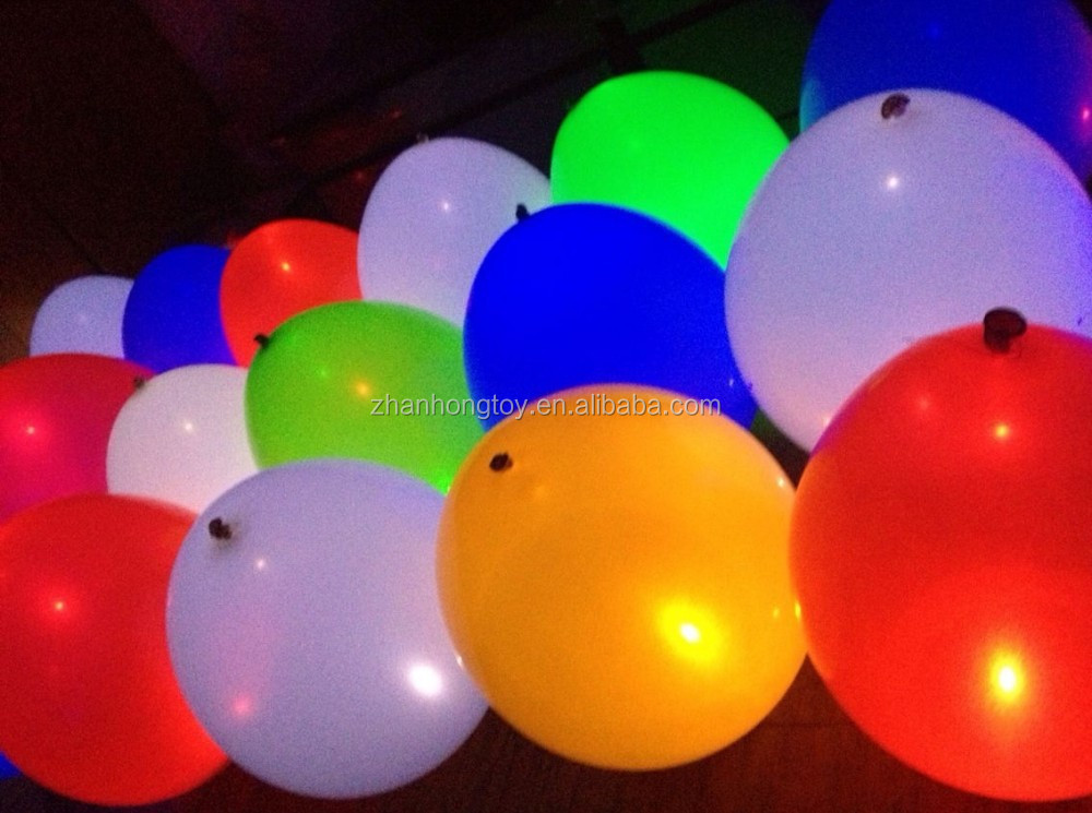 LED-Luftballon mit Blinklicht für Partys 4