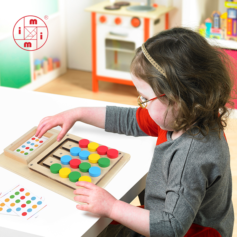Montessori Farb-Zuordnungsspiel für Kinder 2
