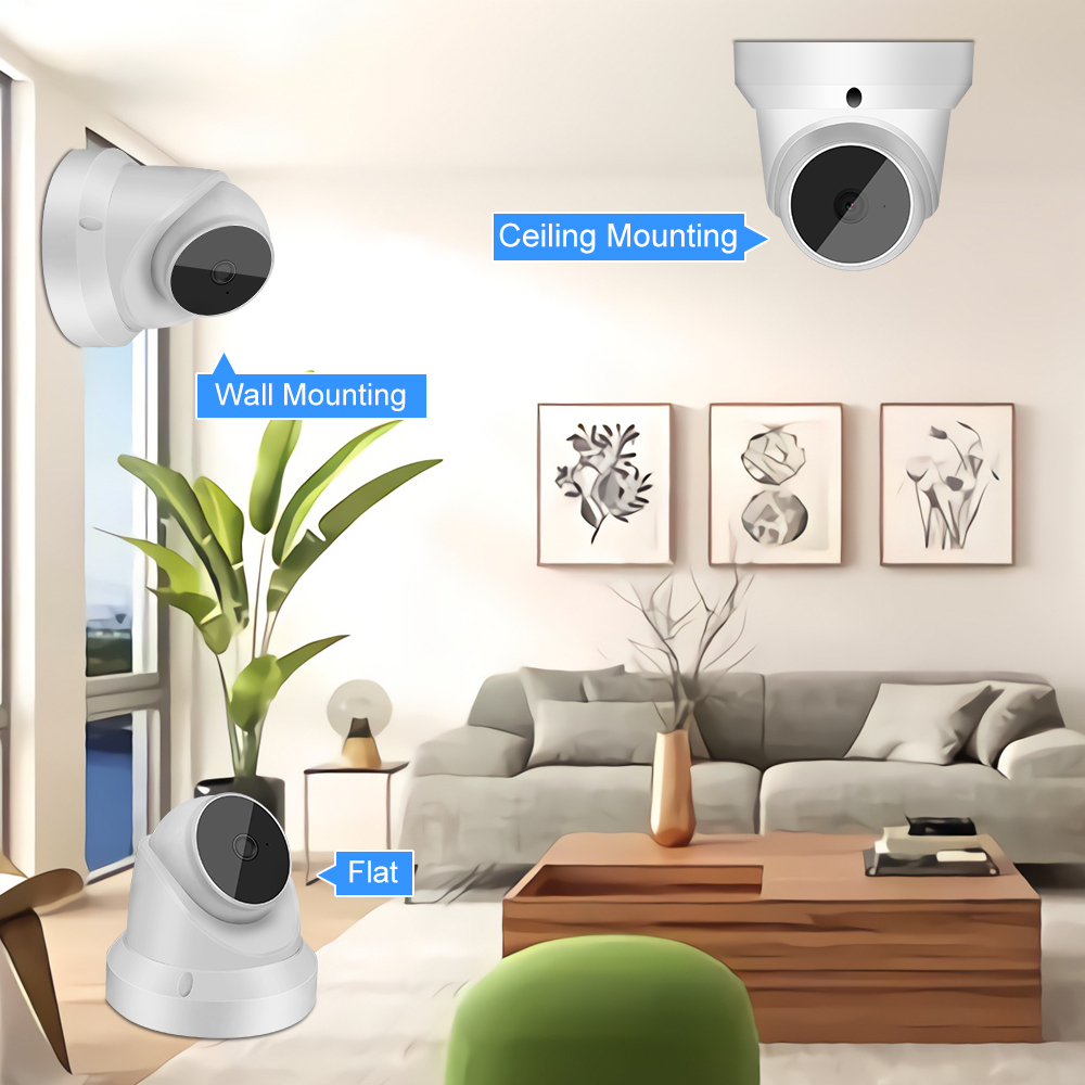 Indoor-WLAN-Überwachungskamera 3MP schwenkbar 2
