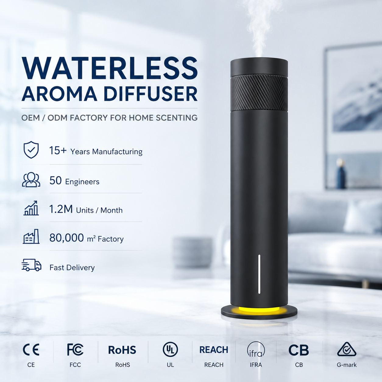 Smarter kabelloser Aroma-Diffuser ohne Wasser 3
