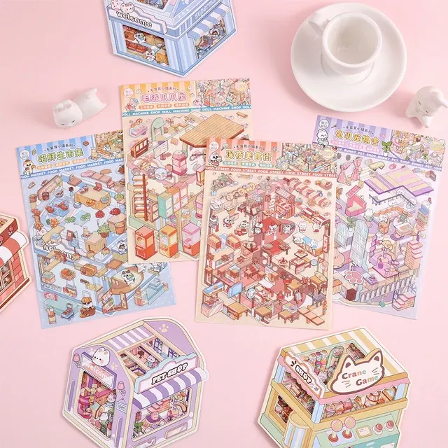 3D-Stickerset 2