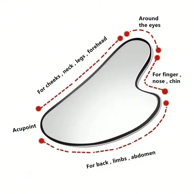 Edelstahl-Gua-Sha-Werkzeug 2