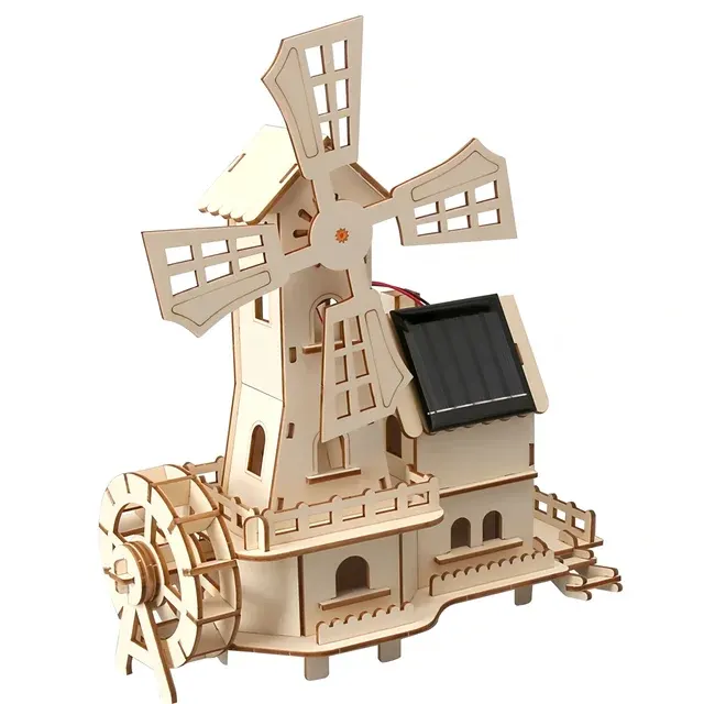 Solar-Windmühlen-Bausatz 3