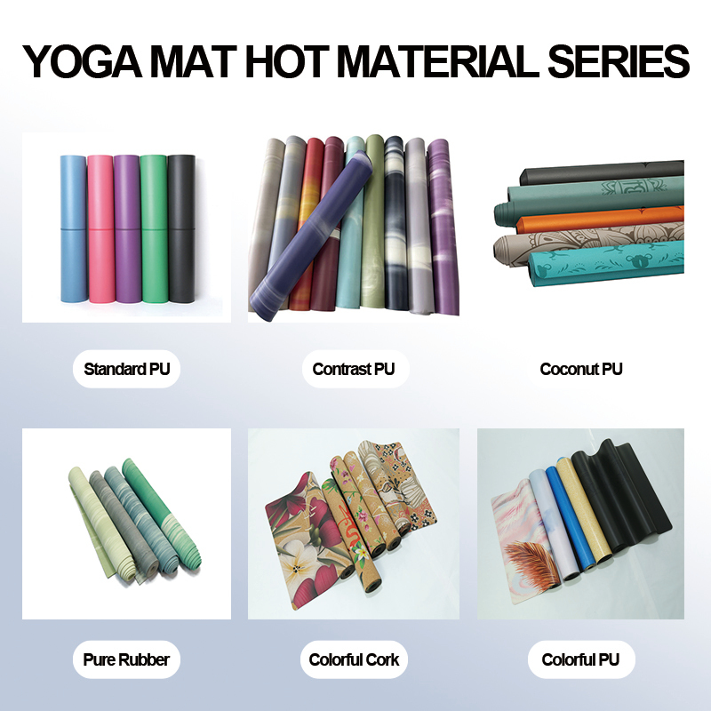 Vegane PU-Yogamatte mit Rutschschutz 3