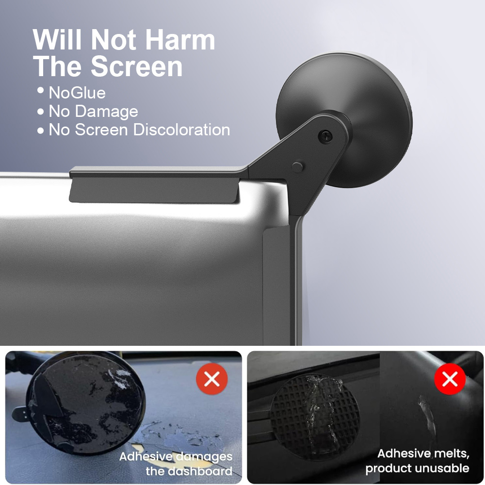 Faltbare Magnet-Handyhalterung für Monitor-Rückseite 3