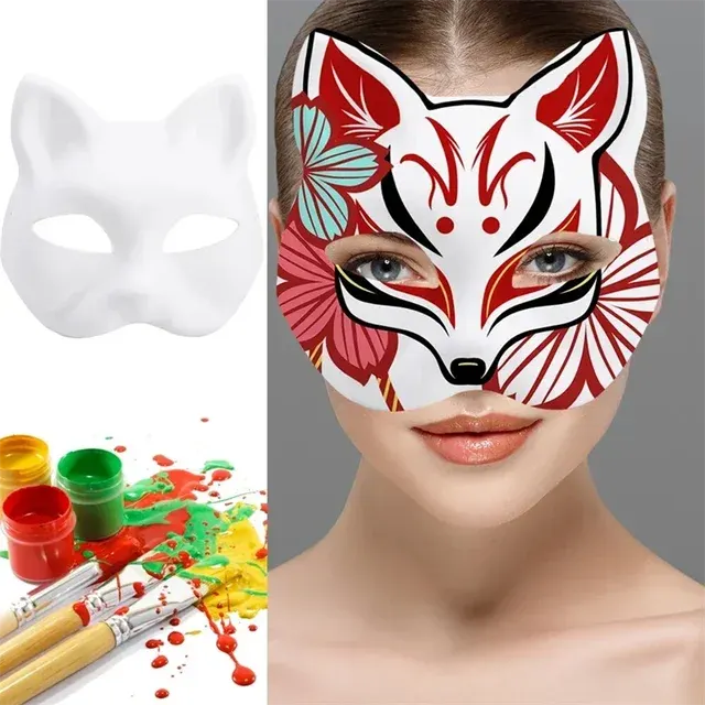 Papiermaske zum Bemalen 2