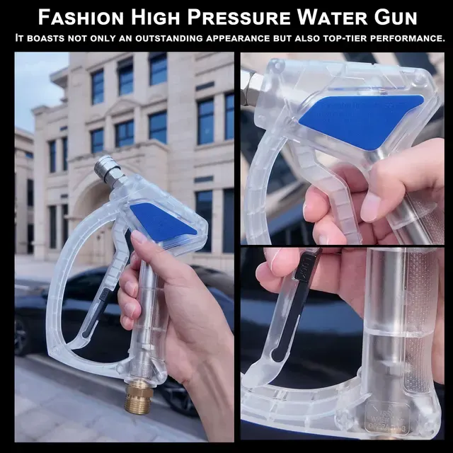 Hochdruck-Wasserpistole mit drehbarer Kupplung 2