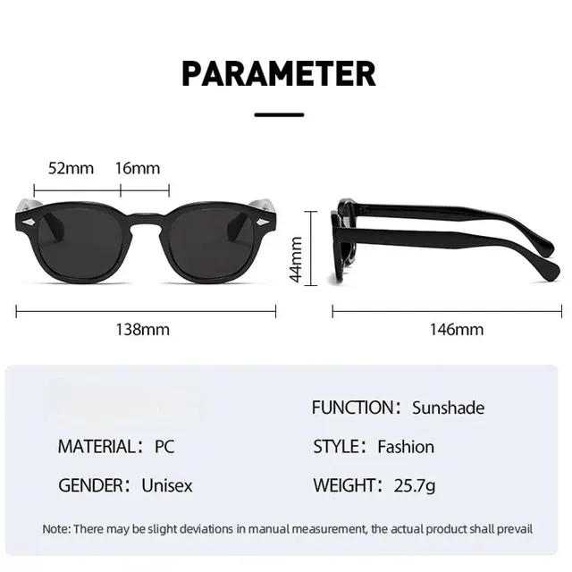 Retro Runde Sonnenbrille mit Blauem Farbverlauf 4