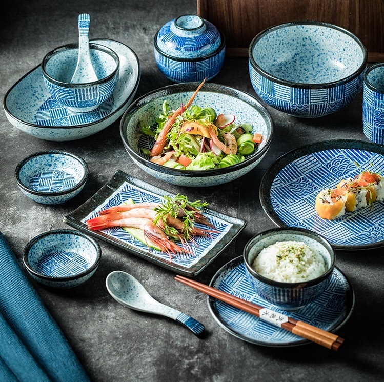 Keramik-Essteller-Set