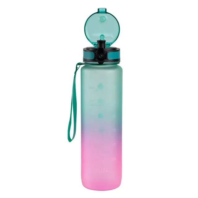 Trinkflasche mit Zeitmarkierung 4