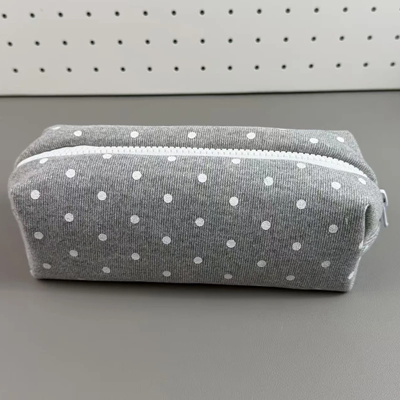 Polka-Dot-Federmäppchen mit großem Fassungsvermögen 3