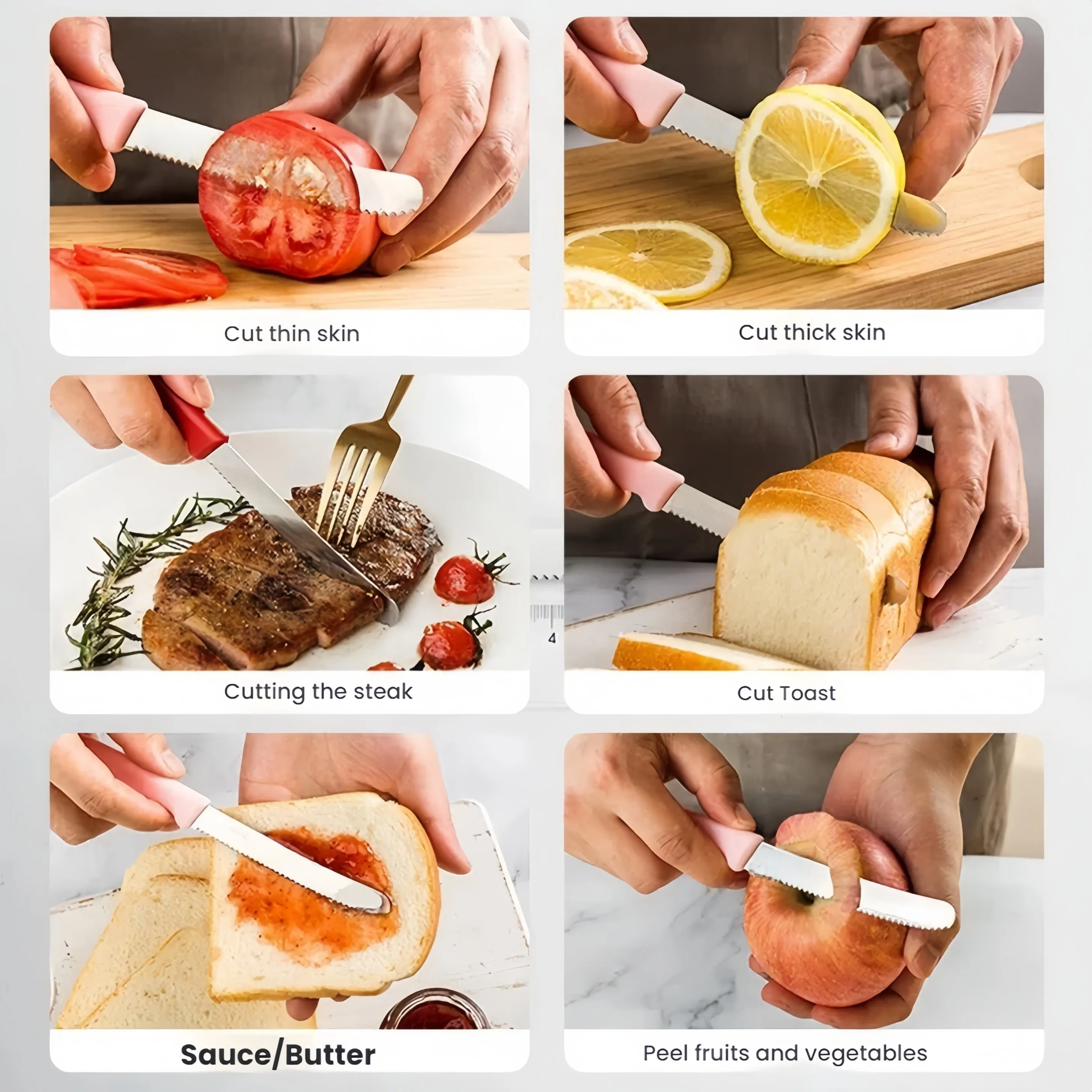 Steakmesser-Set 4