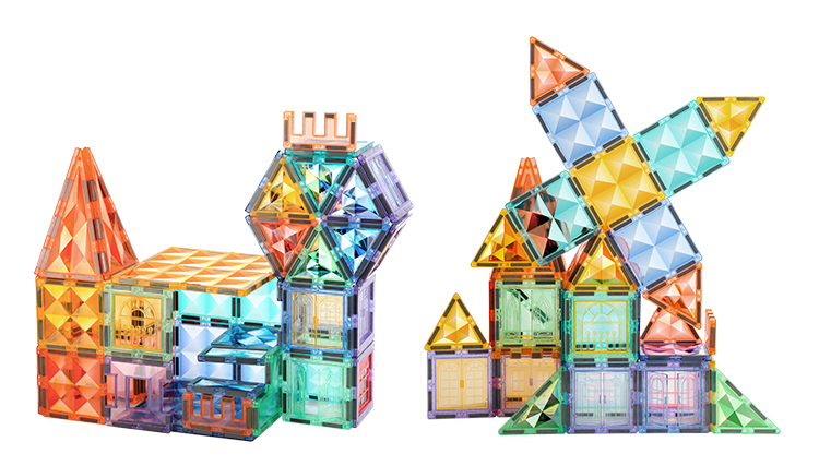 Magnetische Bausteine Set für Kinder 2