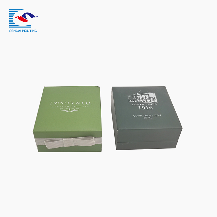 Luxus Schmuckverpackung Papierbox für Ringe 4