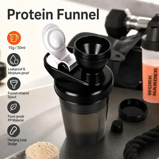 Proteinpulver-Reisebehälter 3