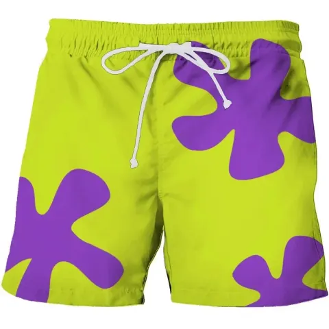 Boardshorts mit Anime-Print