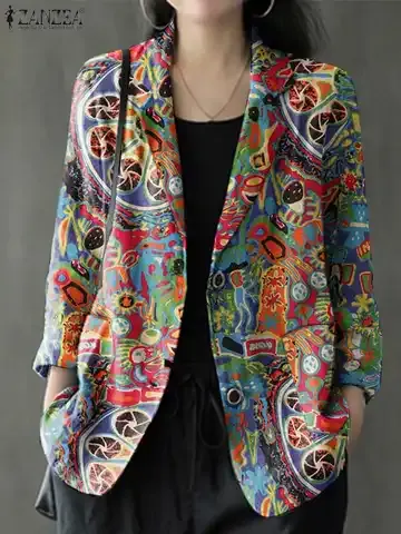 Damenjacke mit Print