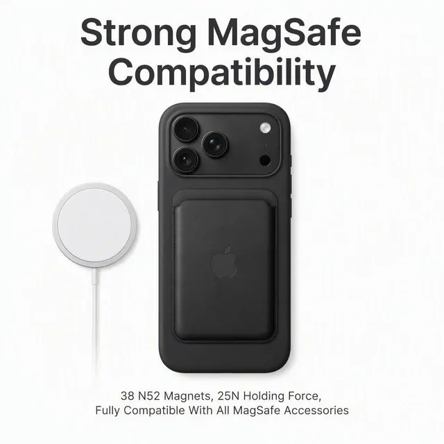 Magnetische MagSafe-Handyhülle aus Flüssigsilikon 4