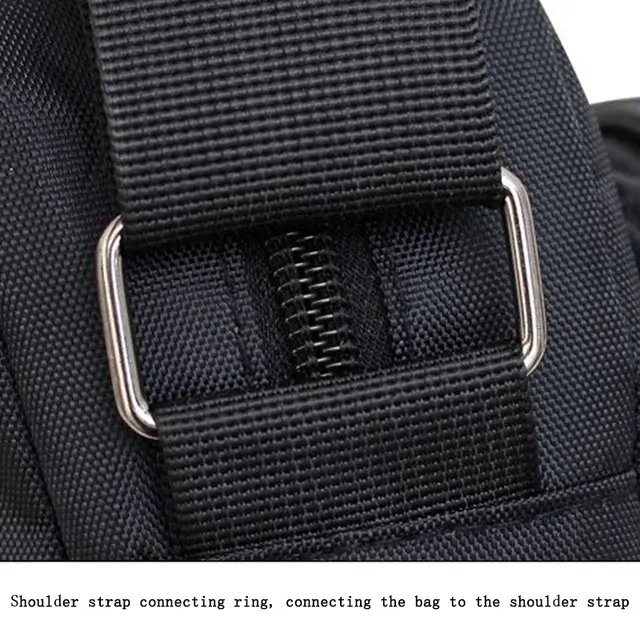 Wasserabweisende Nylon-Umhängetasche für Herren 4