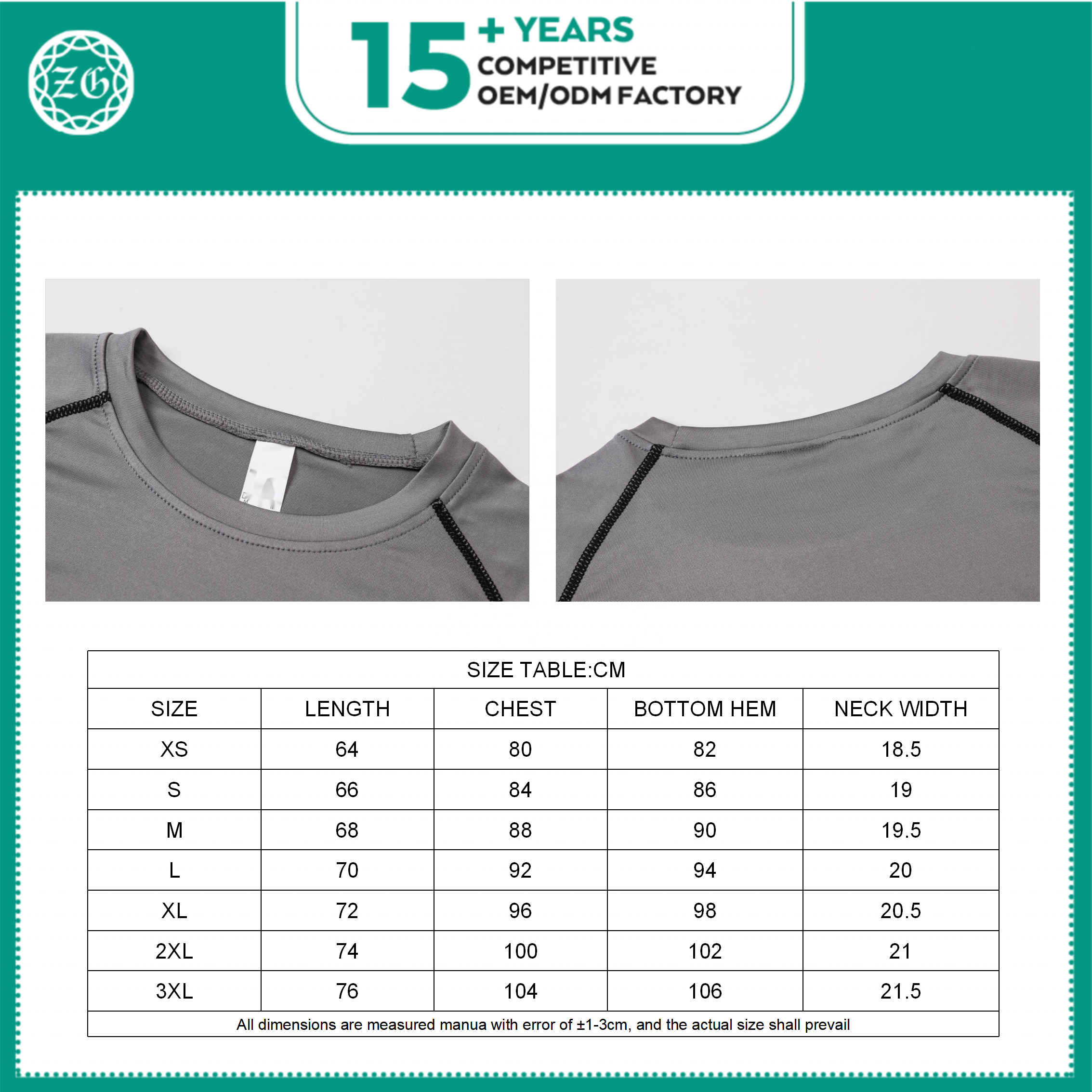 Atmungsaktives Herren-Fitnessshirt aus Polyester-Elasthan 4
