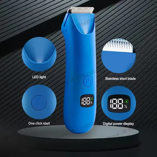 Wasserdichter USB-C Bikini-Trimmer für Männer 4