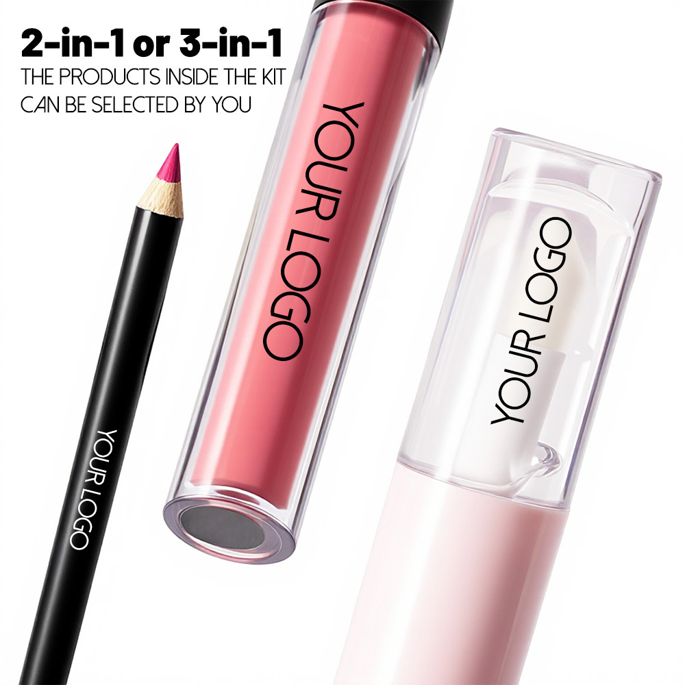 Lippen-Kombi-Set mit Lip Stain und Liner