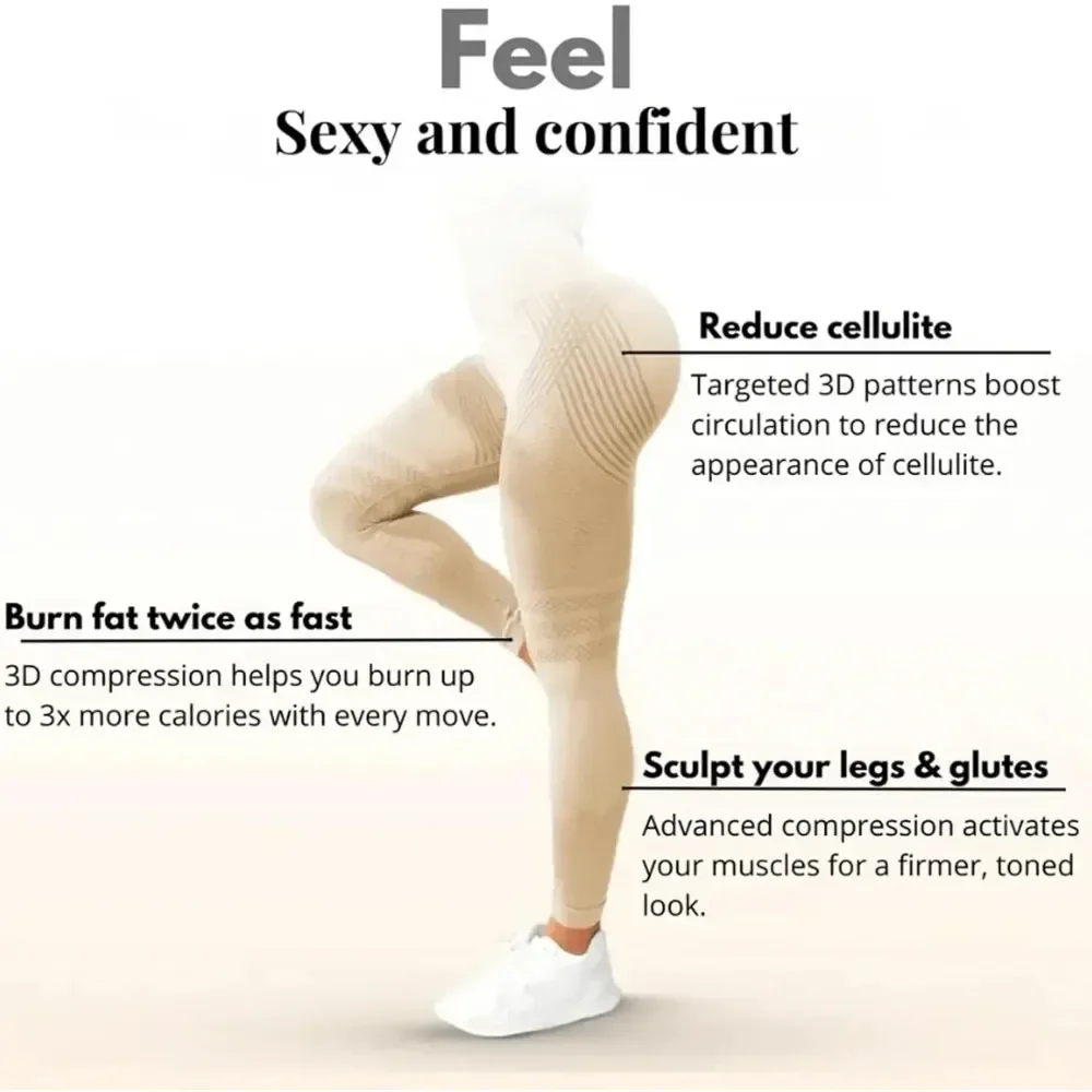 Cellulite-Leggings mit Po-Lifting-Effekt 2