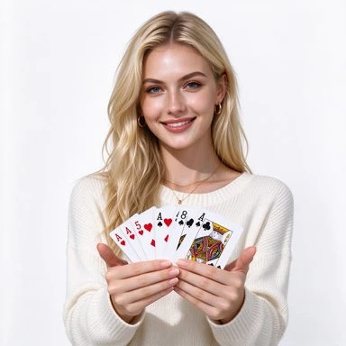 Wasserdichte Bunte Spielkarten für Bridge 2