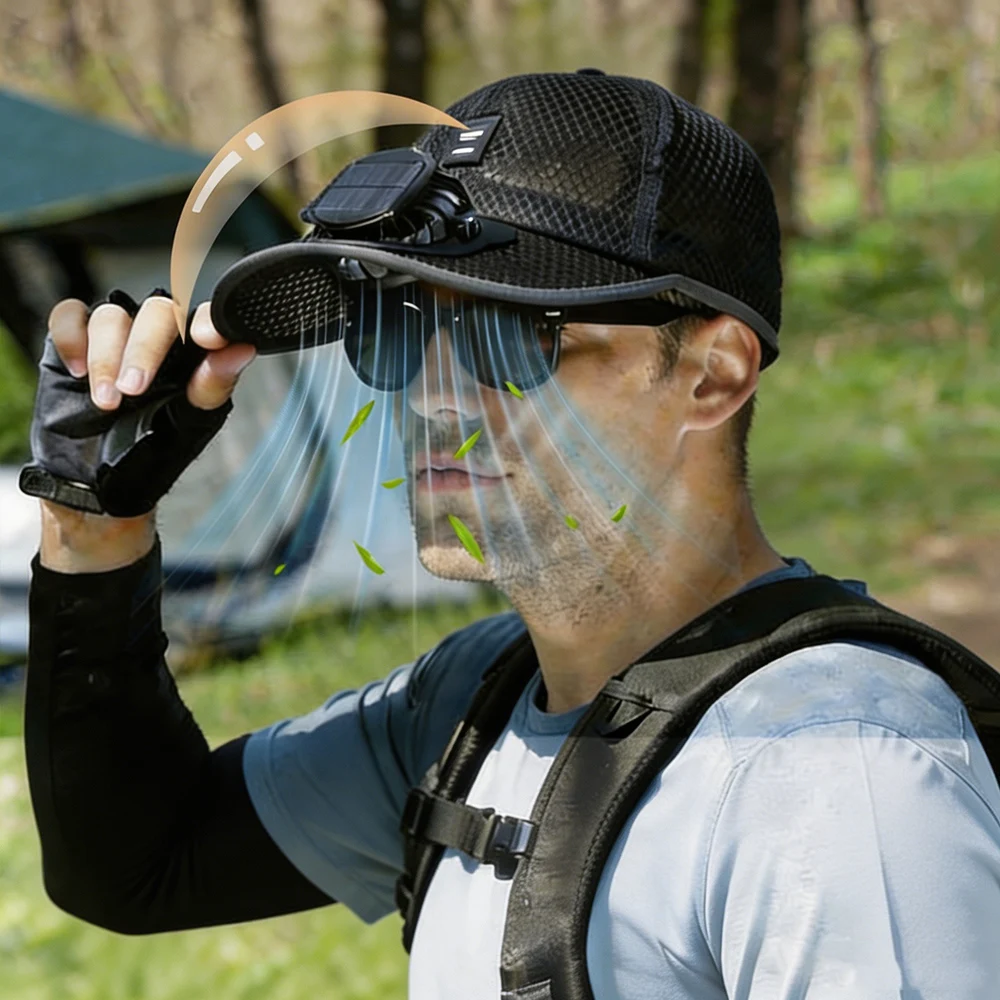 Kappe mit Ventilator 2