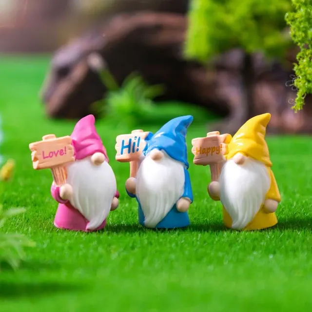 Mini-Harz-Zwergpuppe 4