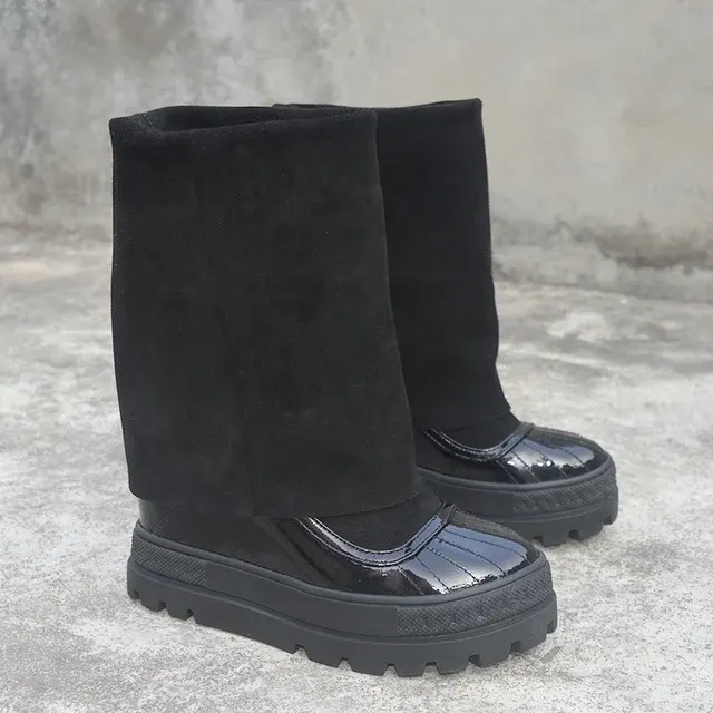 Damen-Lederstiefel 2