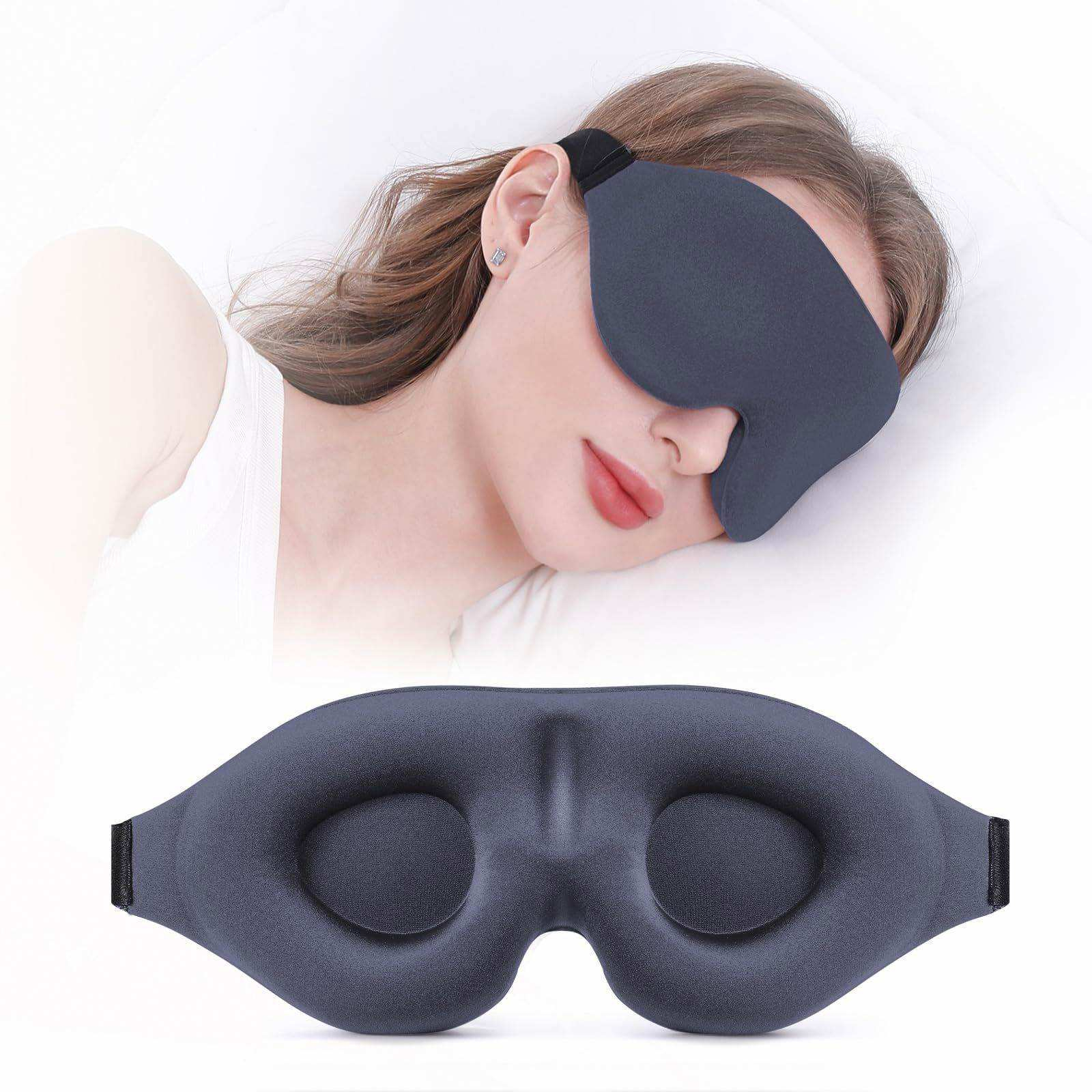 Verstellbare 3D-Reise-Schlafmaske aus Schaumstoff 4