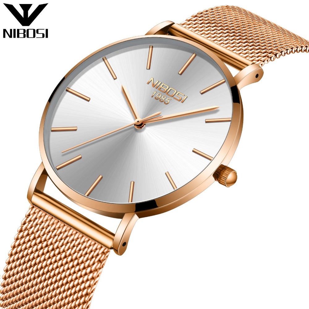 Ultradünne Unisex-Uhr mit Ersatzarmband 3