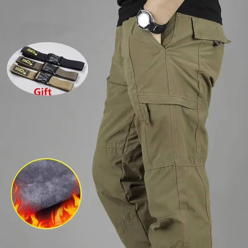 Herren-Fleece-Cargohose 4