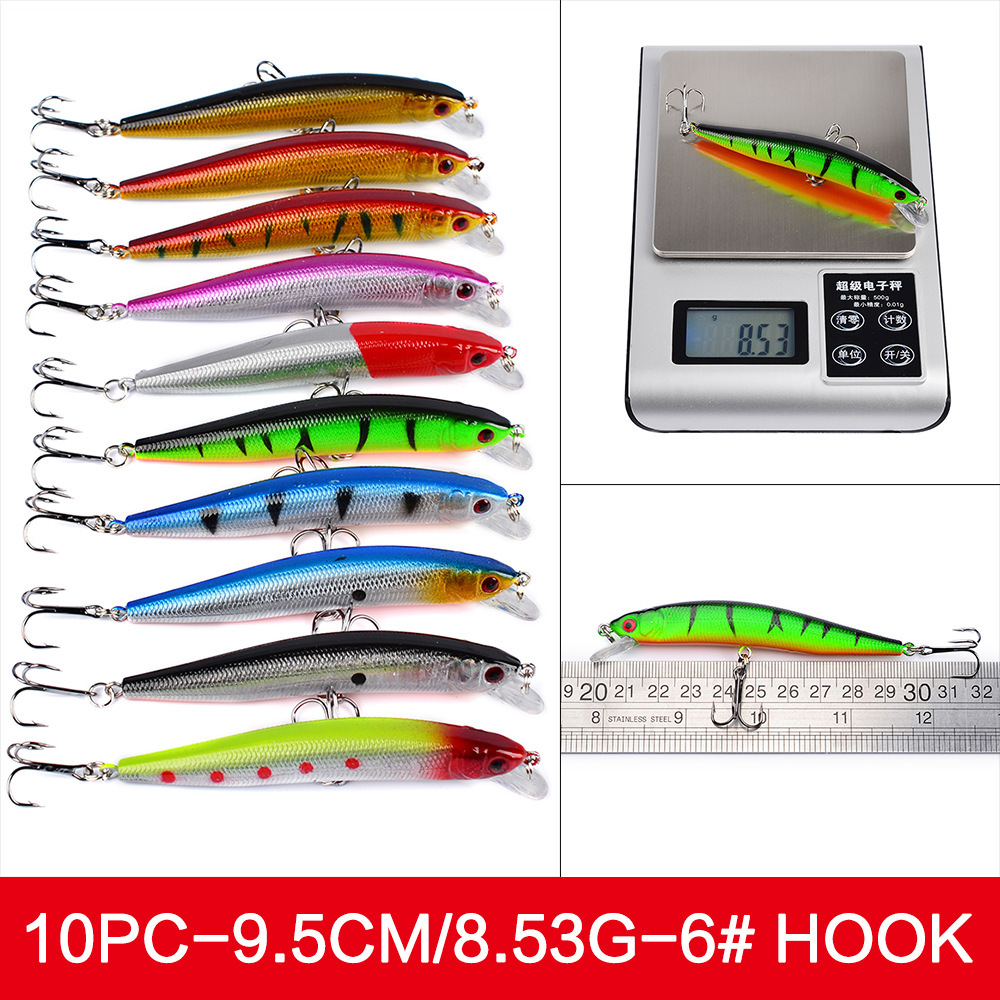 56-teiliges Minnow-Wobbler-Set Schwimmend 4