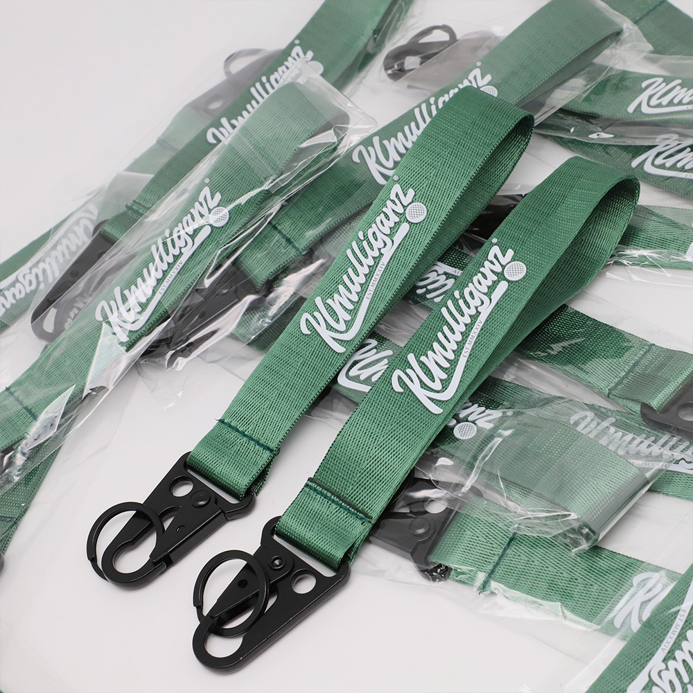 Nylon Schlüsselanhänger mit Karabiner Kurz 2