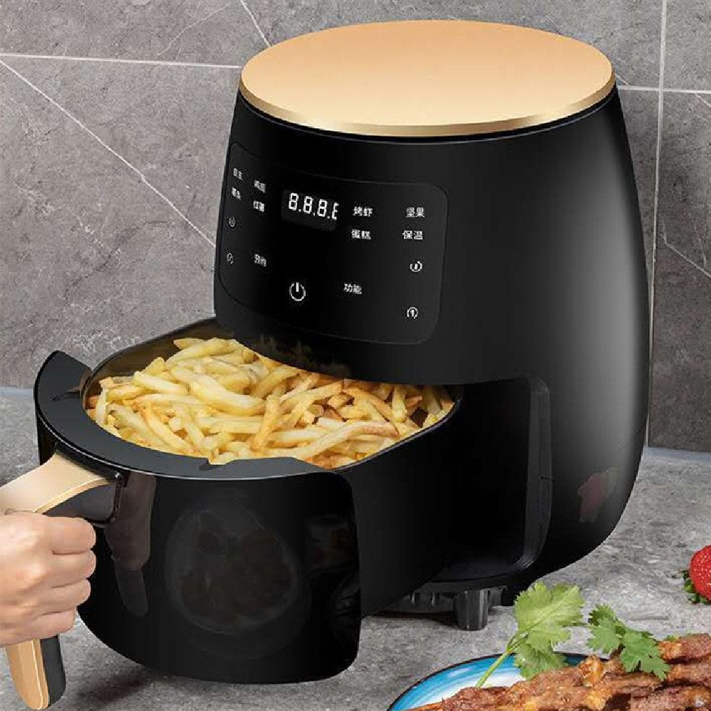 Smarte Heißluftfritteuse mit Touch-Bedienung