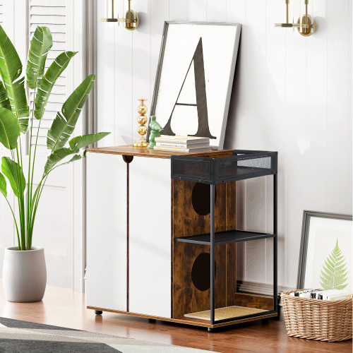 Katzentoilettenschrank