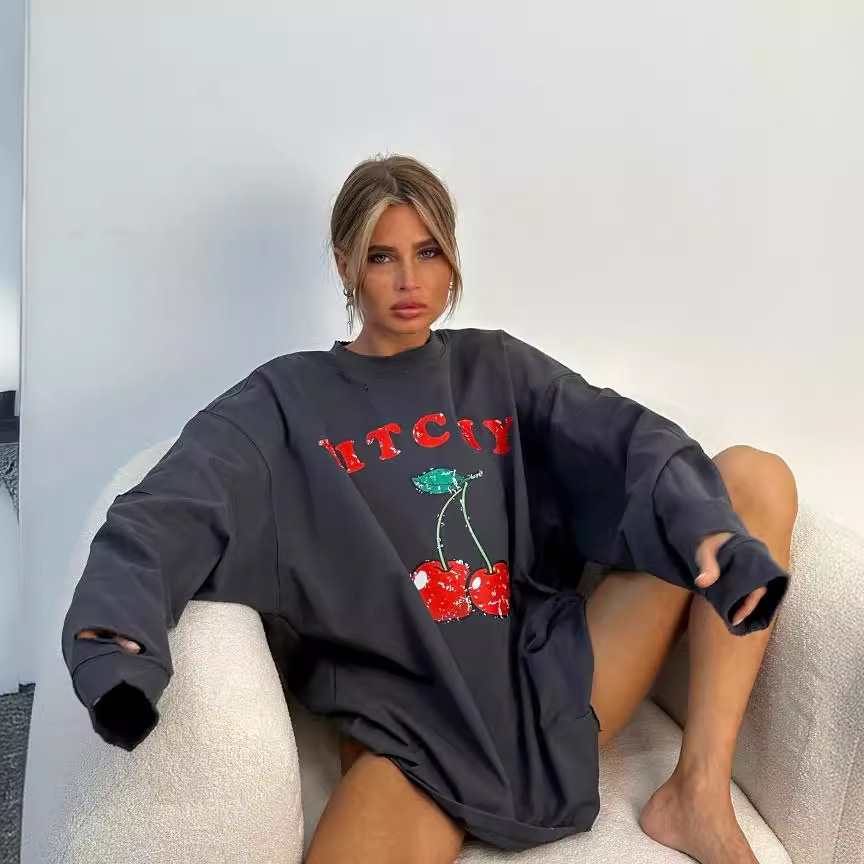 Damen Print-Sweatshirt