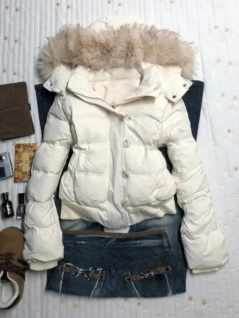 Damen-Parka mit Kunstpelzkragen 4