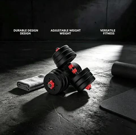 Verstellbare Zementhanteln Twist-Lock 10–20 kg