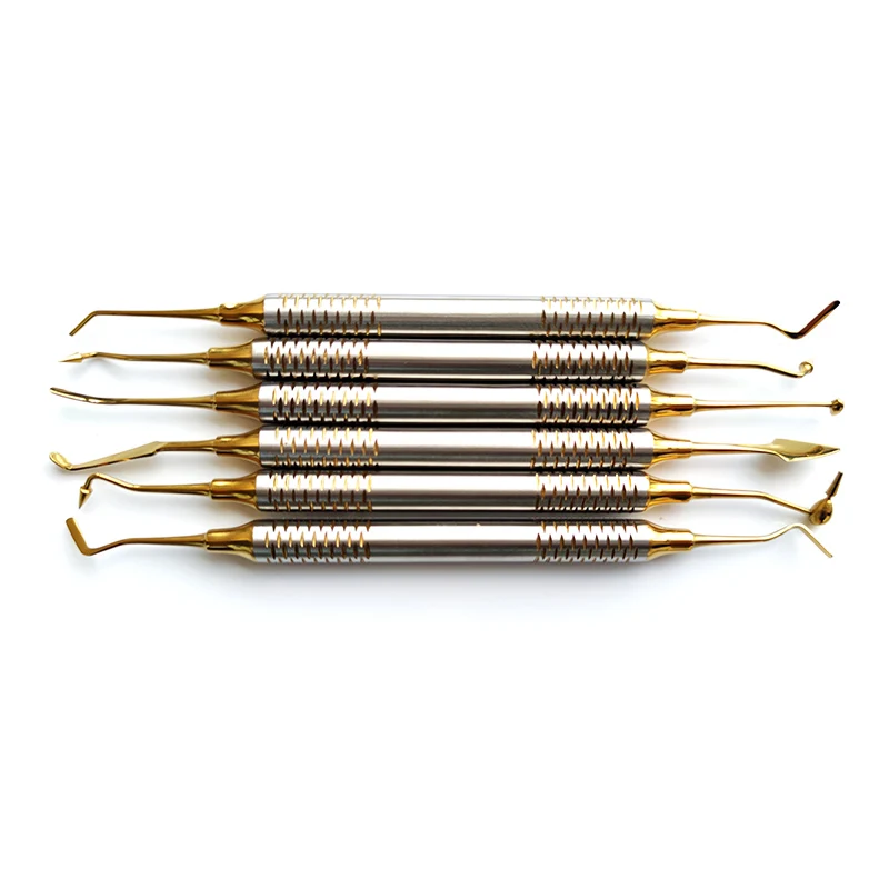 6-teiliges Titan-Dentalspachtel-Set 4