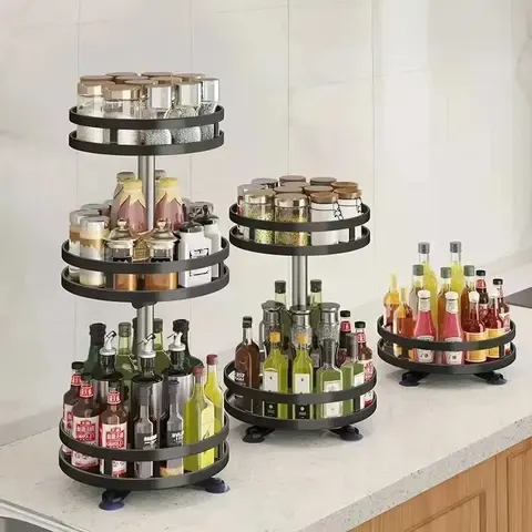 Drehbares Küchen-Gewürzregal