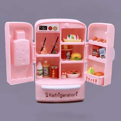 Puppenhaus-Miniatur-Kühlschrank