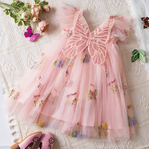 Baby Mädchen Blumenkleid
